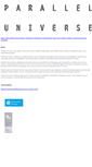 Mobile Screenshot of paralleluniverse-inc.com